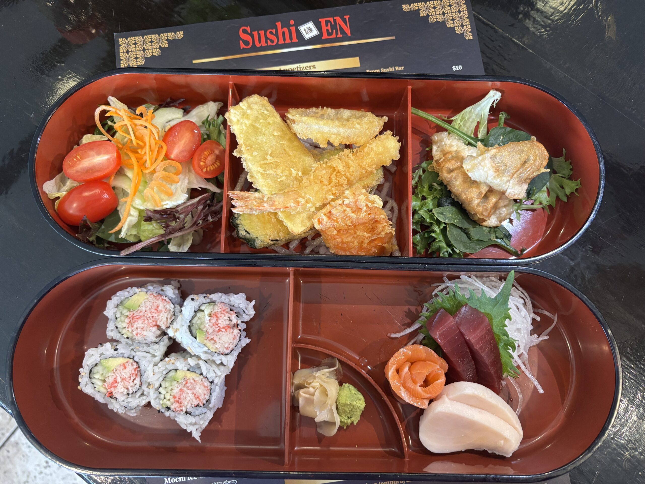 Lunch Sashimi Bento